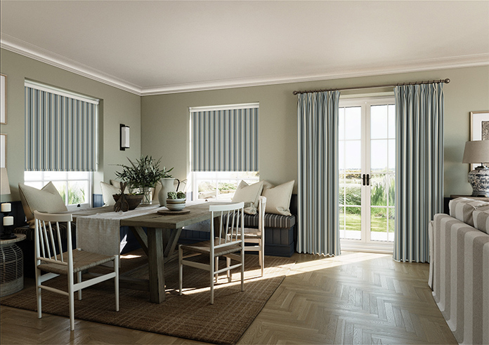 The British Stripe Co. Charles, Polzeath No.1 - Twist&Fit Roller Blind - Image 7